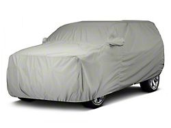 Covercraft Custom Car Covers Polycotton Car Cover; Gray (07-20 Yukon w/ Roof Rack)