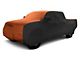 Coverking Satin Stretch Indoor Car Cover; Black/Inferno Orange (01-03 F-150 SuperCrew)