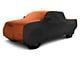 Coverking Satin Stretch Indoor Car Cover; Black/Inferno Orange (15-20 F-150 Regular Cab)