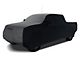 Coverking Satin Stretch Indoor Car Cover; Black/Metallic Gray (21-24 F-150 SuperCrew w/ 5-1/2-Foot Bed & Non-Towing Mirrors)