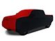 Coverking Satin Stretch Indoor Car Cover; Black/Red (10-14 F-150 Raptor SuperCab)
