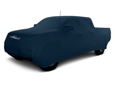 Coverking Satin Stretch Indoor Car Cover; Dark Blue (11-14 F-150 Raptor SuperCrew)