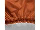 Coverking Satin Stretch Indoor Car Cover; Inferno Orange (21-24 F-150 SuperCrew w/ 5-1/2-Foot Bed & Non-Towing Mirrors)