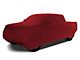 Coverking Satin Stretch Indoor Car Cover; Pure Red (21-24 F-150 SuperCrew w/ 5-1/2-Foot Bed & Non-Towing Mirrors)