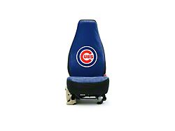 Coverking Universal Ultisuede Seat Cover with Chicago Cubs Logo (Universal; Some Adaptation May Be Required)