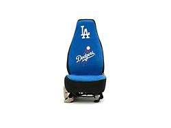 Coverking Universal Ultisuede Seat Cover with LA Dodgers Logo (Universal; Some Adaptation May Be Required)