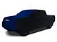 Coverking Satin Stretch Indoor Car Cover; Black/Impact Blue (11-16 F-350 Super Duty Regular Cab w/ 8-Foot Bed)