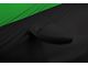 Coverking Satin Stretch Indoor Car Cover; Black/Synergy Green (11-16 F-350 Super Duty SuperCrew)