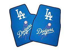 Coverking Printed Floor Mats with LA Dodgers Logo (Universal; Some Adaptation May Be Required)