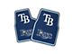 Coverking Printed Floor Mats with Tampa Bay Rays Logo (Universal; Some Adaptation May Be Required)