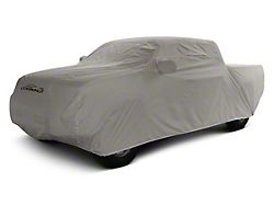 Coverking Autobody Armor Car Cover with Roof Shark Fin Antenna Pocket; Gray (19-24 RAM 2500 Crew Cab w/ 6.4-Foot Box)