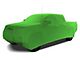 Coverking Satin Stretch Indoor Car Cover with Rear Roof Shark Fin Antenna Pocket; Synergy Green (19-24 RAM 2500 Crew Cab w/ 6.4-Foot Box)