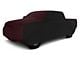 Coverking Stormproof Car Cover with Rear Roof Shark Fin Antenna Pocket; Black/Wine (19-24 RAM 2500 Crew Cab w/ 6.4-Foot Box)