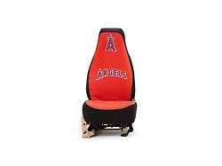 Coverking Universal Ultisuede Seat Cover with LA Angels Logo (Universal; Some Adaptation May Be Required)