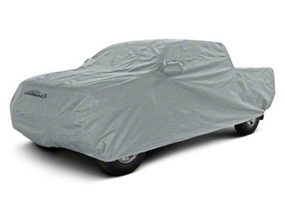Coverking Coverbond Car Cover with Roof Shark Fin Antenna Pocket; Gray (19-24 RAM 3500 Crew Cab w/ 6.4-Foot Box)