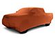 Coverking Satin Stretch Indoor Car Cover with Roof Shark Fin Antenna Pocket; Inferno Orange (19-24 RAM 3500 Crew Cab w/ 6.4-Foot Box)