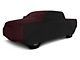 Coverking Stormproof Car Cover with Roof Shark Fin Antenna Pocket; Black/Wine (19-24 RAM 3500 Crew Cab w/ 6.4-Foot Box)