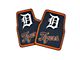 Coverking Printed Floor Mats with Detroit Tigers Logo (Universal; Some Adaptation May Be Required)