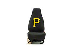 Coverking Universal Ultisuede Seat Cover with Pittsburgh Pirates Logo (Universal; Some Adaptation May Be Required)