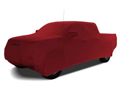 Coverking Satin Stretch Indoor Car Cover; Pure Red (99-06 Sierra 1500 Regular Cab w/ Non-Towing Mirrors)