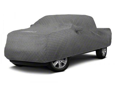 Coverking Moving Blanket Indoor Car Cover; Gray (19-24 Silverado 1500 Double Cab w/ Non-Towing Mirrors)