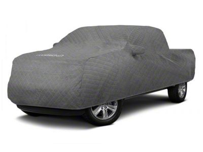 Coverking Moving Blanket Indoor Car Cover; Gray (19-24 Silverado 1500 Crew Cab w/ Non-Towing Mirrors)