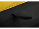 Coverking Satin Stretch Indoor Car Cover; Black/Velocity Yellow (14-18 Silverado 1500 Double Cab w/ Non-Towing Mirrors)