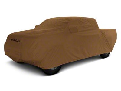 Coverking Stormproof Car Cover; Tan (19-24 Silverado 1500 Regular Cab w/ 8-Foot Long Box & Non-Towing Mirrors)