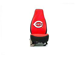 Coverking Universal Ultisuede Seat Cover with Cincinnati Reds Logo (Universal; Some Adaptation May Be Required)