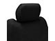Coverking Cordura Ballistic Custom-Fit Front Seat Covers; Black (20-24 Silverado 3500 HD w/ Bucket Seats)