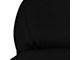 Coverking Cordura Ballistic Custom-Fit Front Seat Covers; Black (20-24 Silverado 3500 HD w/ Bucket Seats)