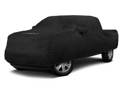 Coverking Moving Blanket Indoor Car Cover; Black (15-19 Silverado 3500 HD Crew Cab)