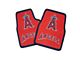 Coverking Printed Floor Mats with LA Angels Logo (Universal; Some Adaptation May Be Required)