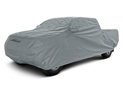 Coverking Triguard Indoor/Light Weather Car Cover; Gray (15-19 Silverado 3500 HD Crew Cab)