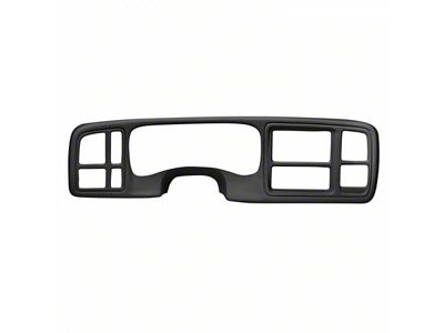 Instrument Panel Cover; Black (03-06 Sierra 1500)