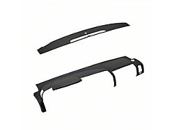 Dash Cover and Dash Vent Cover Kit; Dark Gray (07-13 Sierra 3500 HD SLE, SLT, WT)