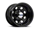 Cragar Soft 8 Steel Gloss Black 6-Lug Wheel; 17x8; 0mm Offset (07-13 Sierra 1500)