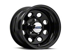 Cragar Soft 8 Steel Gloss Black 6-Lug Wheel; 17x8; 0mm Offset (07-13 Silverado 1500)