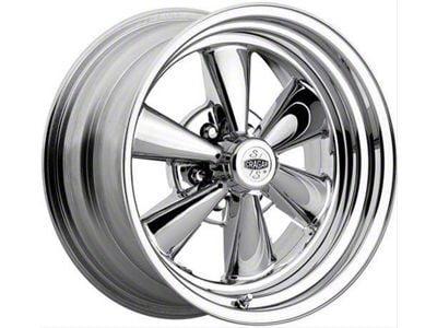 Cragar 61C S/S Series Chrome 6-Lug Wheel; 17x7; 0mm Offset (2024 Ranger)