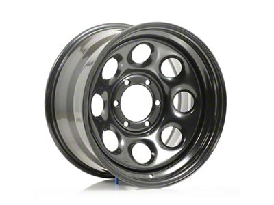 Cragar Soft 8 Steel Gloss Black 6-Lug Wheel; 17x9; 0mm Offset (2024 Ranger)