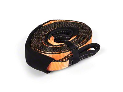 CrawlTek Revolution 3-inch x 30-Foot Heavy Duty Tow Strap; 23,000 lb.