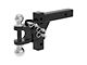 2-Inch Receiver Hitch Adjustable Multipurpose Ball Mount; 6.50-Inch Drop (Universal; Some Adaptation May Be Required)