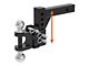 2-Inch Receiver Hitch Adjustable Multipurpose Ball Mount; 6.50-Inch Drop (Universal; Some Adaptation May Be Required)