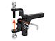 2-Inch Receiver Hitch Adjustable Multipurpose Ball Mount; 6.50-Inch Drop (Universal; Some Adaptation May Be Required)