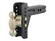 2.50-Inch Receiver Hitch 20,000 lb. Adjustable Channel Ball Mount with Dual Ball; 6-Inch Drop (Universal; Some Adaptation May Be Required)