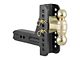 2.50-Inch Receiver Hitch 20,000 lb. Adjustable Channel Ball Mount with Dual Ball; 6-Inch Drop (Universal; Some Adaptation May Be Required)