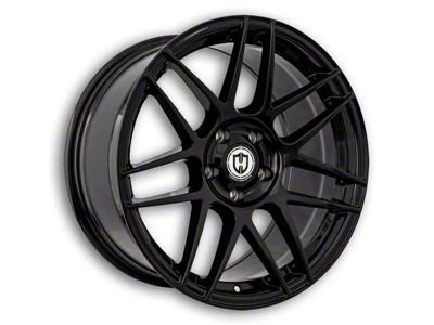 Curva Concepts CFF300 Gloss Black 6-Lug Wheel; 22x9.5; 25mm Offset (2024 Ranger)