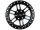 CXA Off Road Wheels CX5 VORTEX Full Matte Black 6-Lug Wheel; 17x9; 0mm Offset (07-13 Sierra 1500)