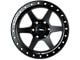 CXA Off Road Wheels TR2 SENTRY 6 Full Matte Black 6-Lug Wheel; 17x9; -18mm Offset (07-13 Sierra 1500)