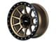 CXA Off Road Wheels TR4 SPRINT Texture Bronze with Black Ring 6-Lug Wheel; 17x9; -18mm Offset (07-13 Sierra 1500)